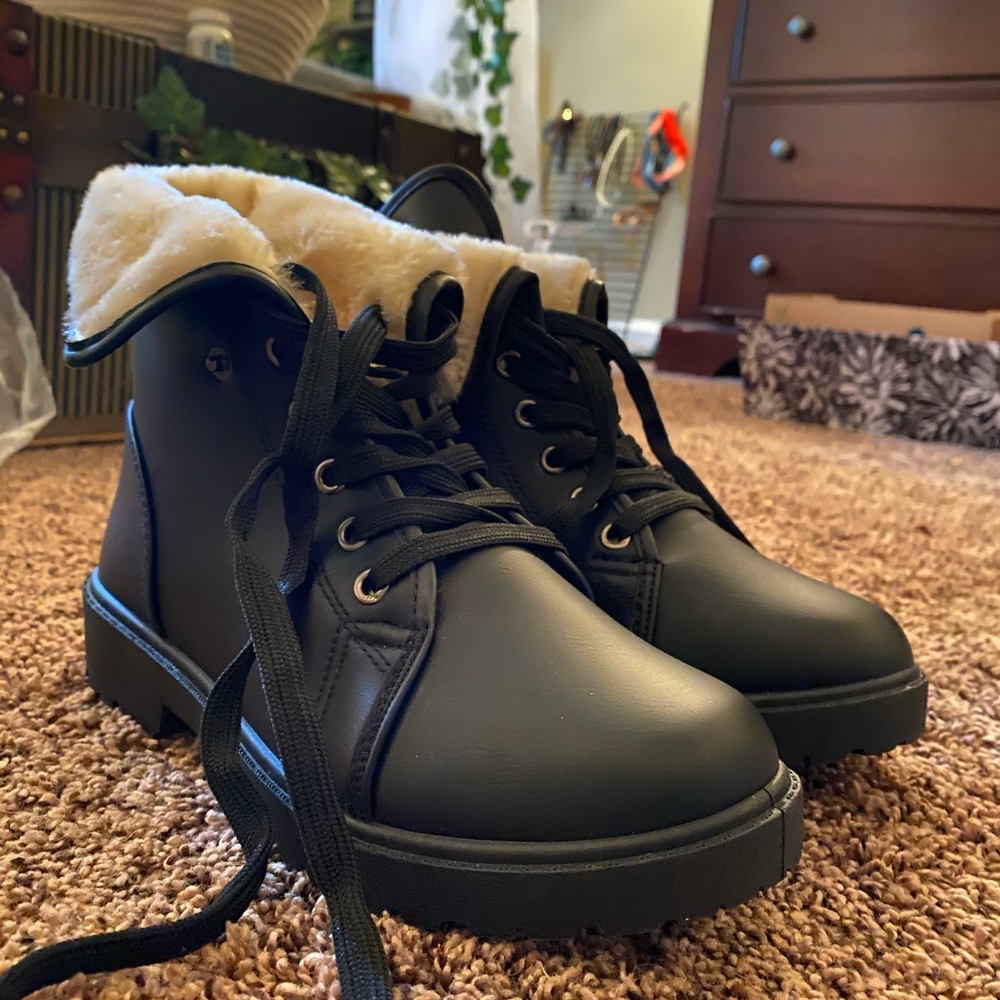 Olivia Miller combat boots